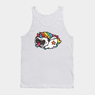 Pug Unicorn Tank Top